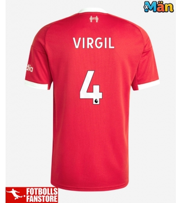 Liverpool Virgil van Dijk #4 Hemmatröja 2025-26 Kortärmad
